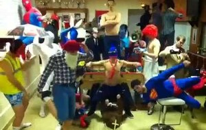 Tout le monde l'attendait : Le premier Harlem Shake Picard : Celui de l'USCB !