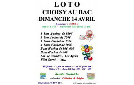 LOTO de l'USCB